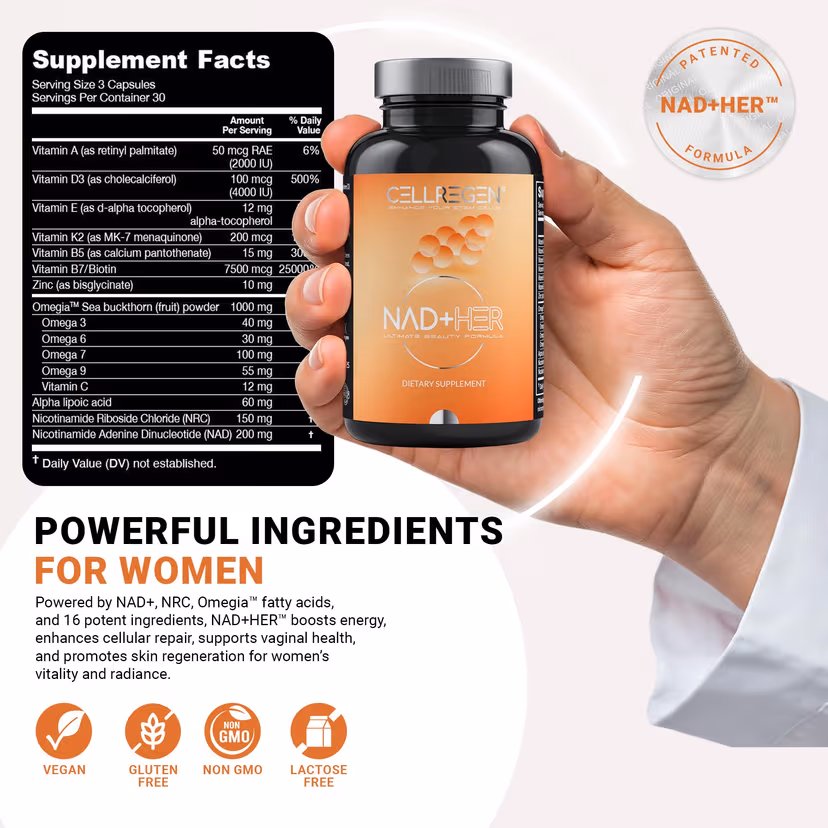 Anti Aging No. 2 NAD + Multidimensional Women (Her Style) (Cross border Purchasing)